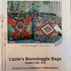 Bella Nonna Lizzie's Boondoggle Bags Sew Pattern